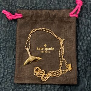 Kate Spade Whale Tail Necklace
